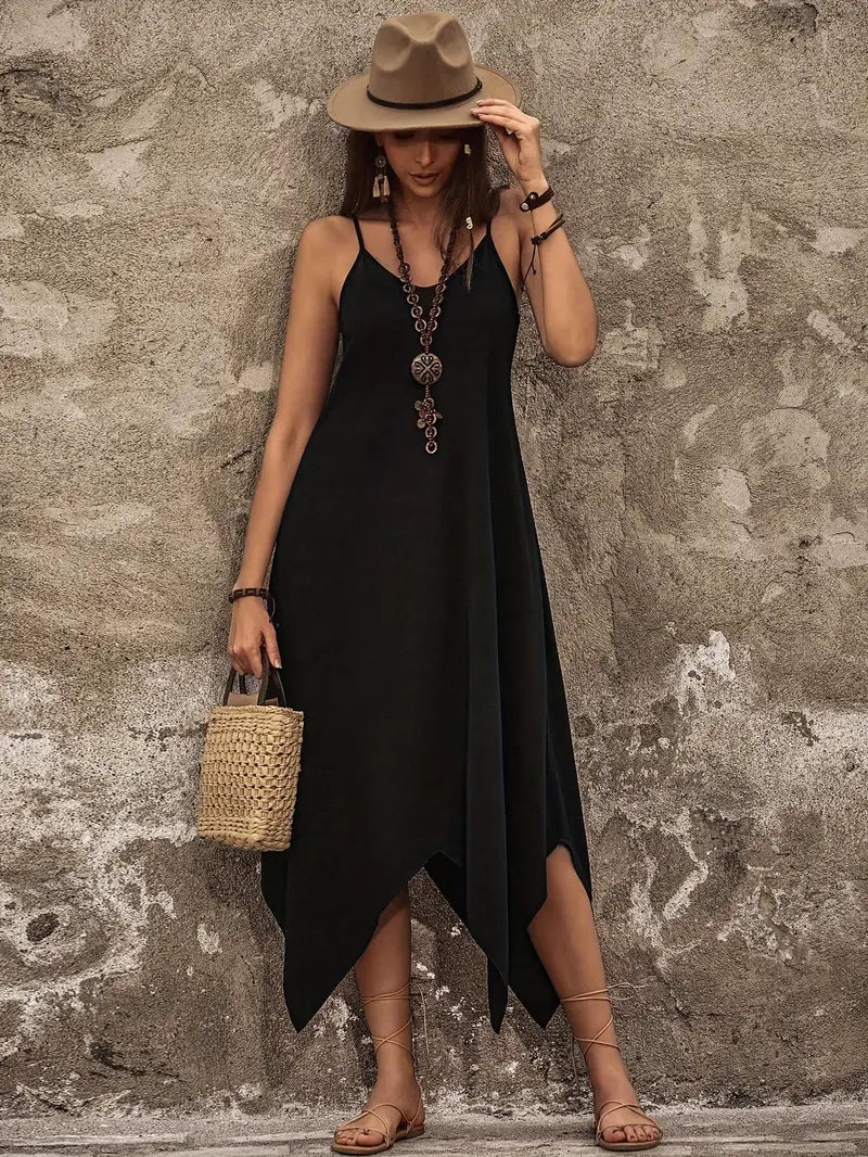 Elegant Olive Green Women's Maxi Dress