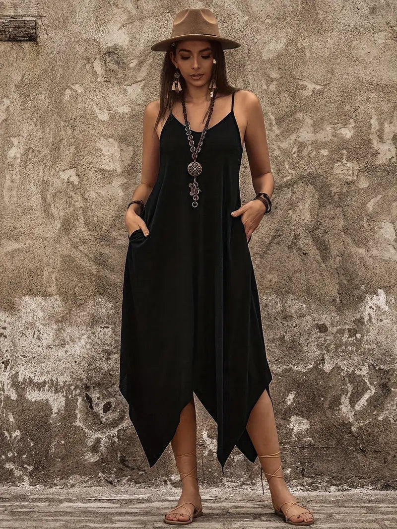 Elegant Olive Green Women's Maxi Dress