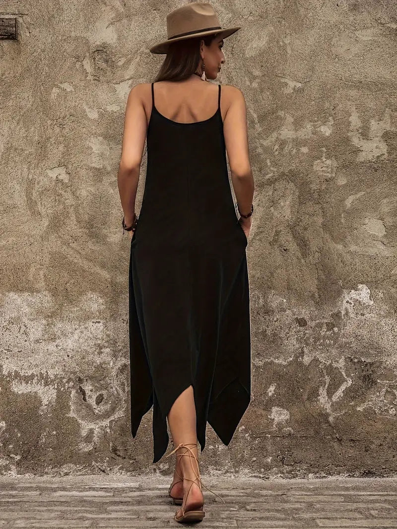 Elegant Olive Green Women's Maxi Dress